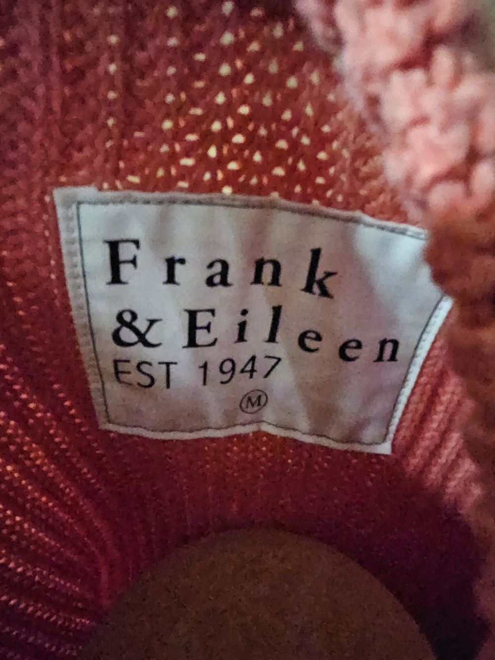 Frank & Eileen Coral Pink Ribbed Button-Front Cardigan - Picture 4 of 8